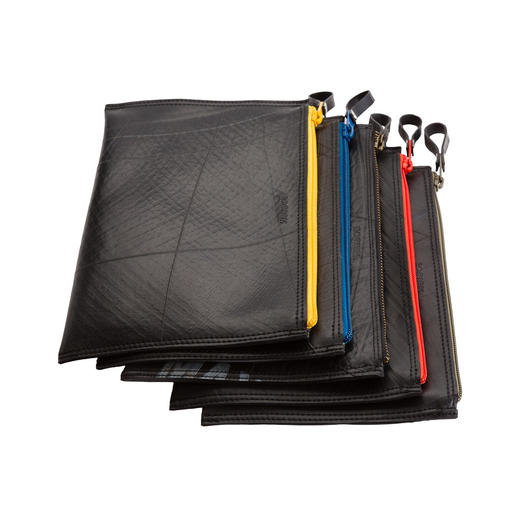 Lewis Essential Medium Flat Vegan Pouch - Eco Travel Pouch